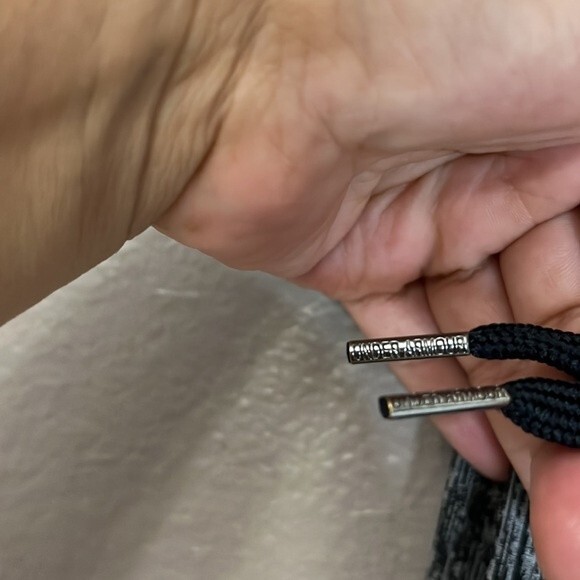 Under Armour woman’s Small Heather Gray Heat Gear Long Hooded Tank Dress Tunic - Picture 6 of 14